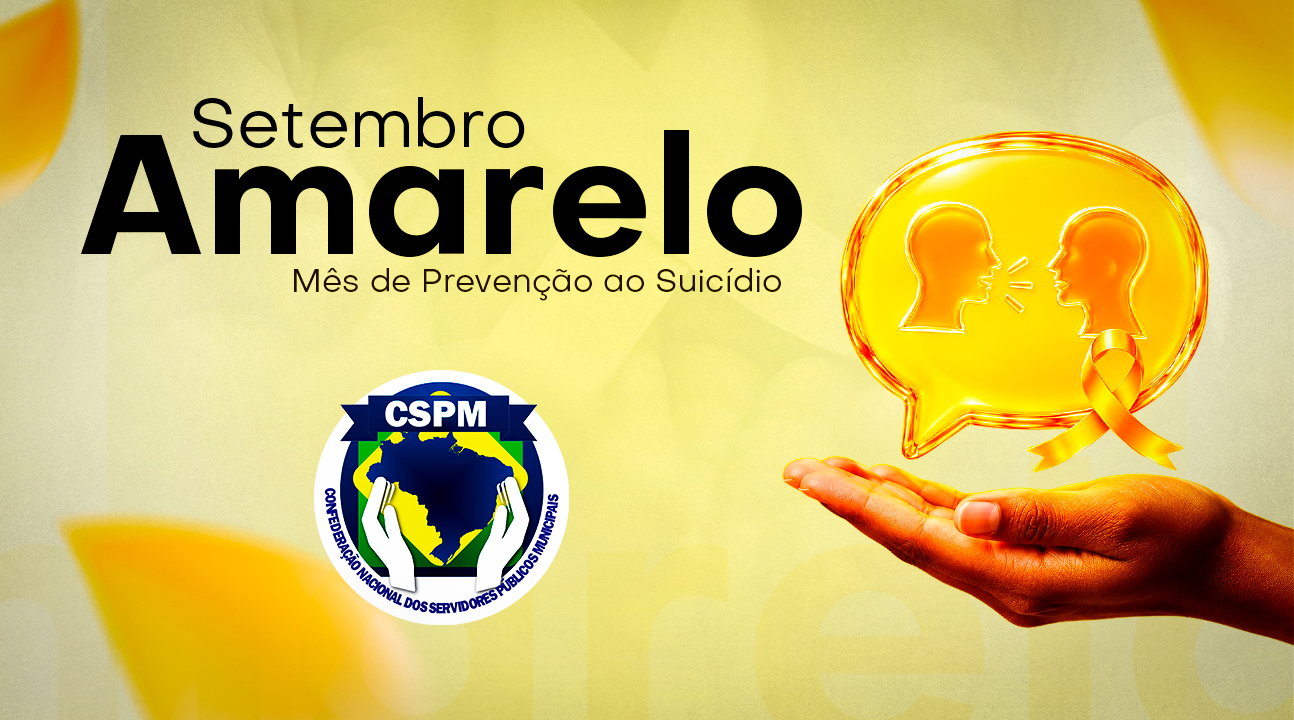 LUTAMOS PELA VIDA | Confederação apoia a campanha do Setembro Amarelo e enfatiza a prevenção ao suicídio 🎗️