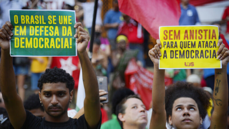 NÃO À ANISTIA | Votação online do Senado Federal colhe opinião da população sobre crimes do 8 de janeiro