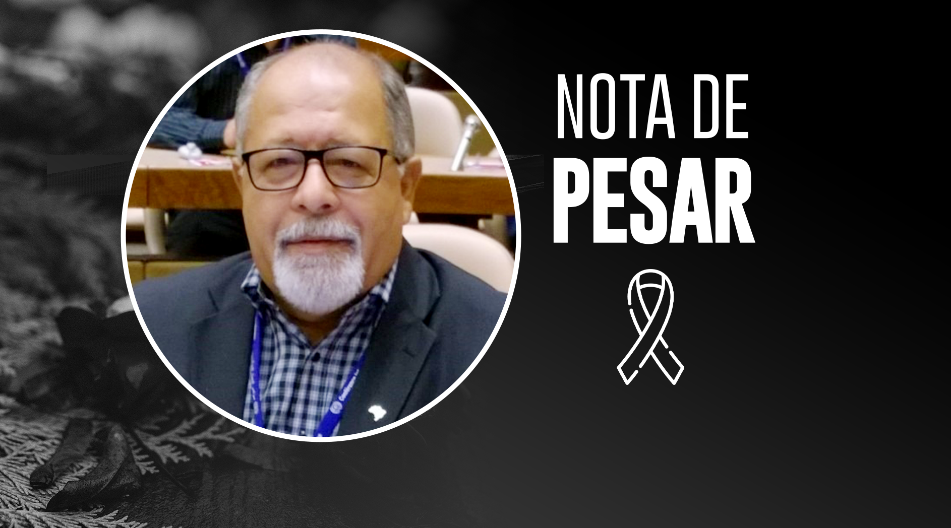 Lamentamos o falecimento do companheiro Sebastião Soares da Silva