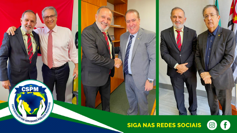 Brasília/DF | Presidente Aires Ribeiro se reúne com parlamentares e apresenta trabalhos da Confederação