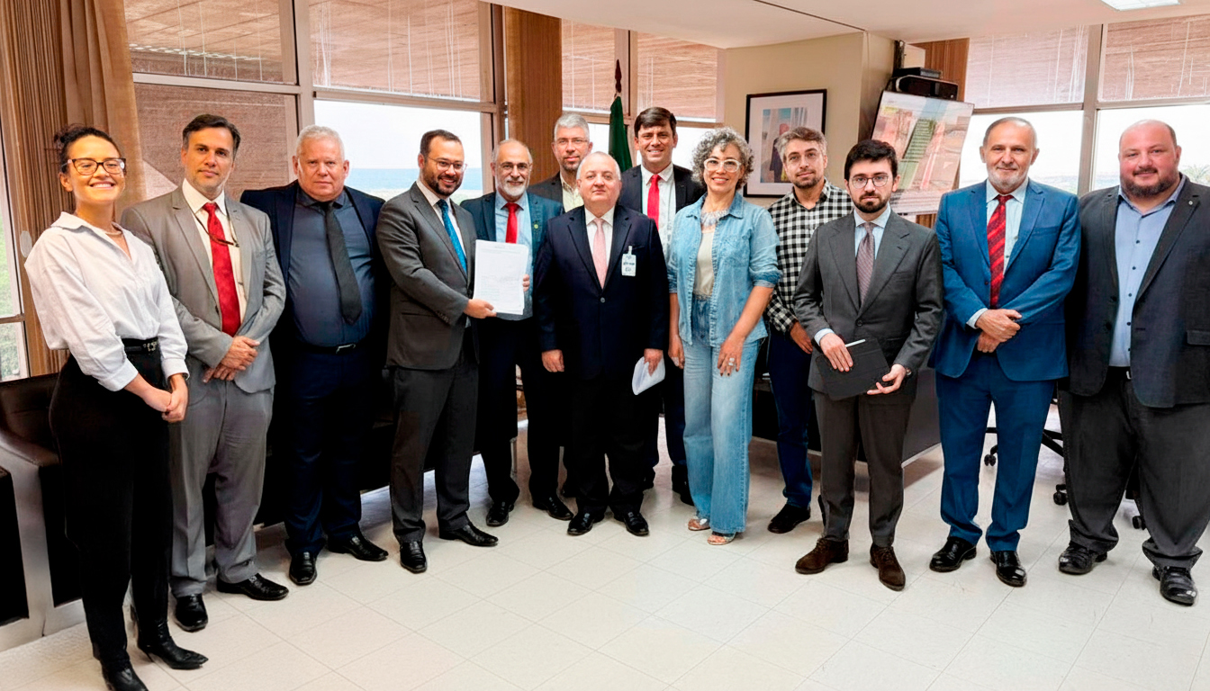 Brasília/DF | Aires Ribeiro representa o funcionalismo em encontro no Ministério da Justiça contra fraudes no Consignado
