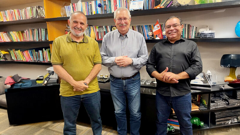 Lideranças da CSPM fortalecem estratégias de luta com Antônio Neto, presidente da Central dos Sindicatos Brasileiros (CSB)