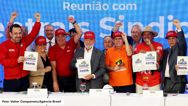 Presidente Lula assina projeto de lei sobre Regulamentação da Convenção 151 da OIT. LUTA É ANTIGA E COLETIVA